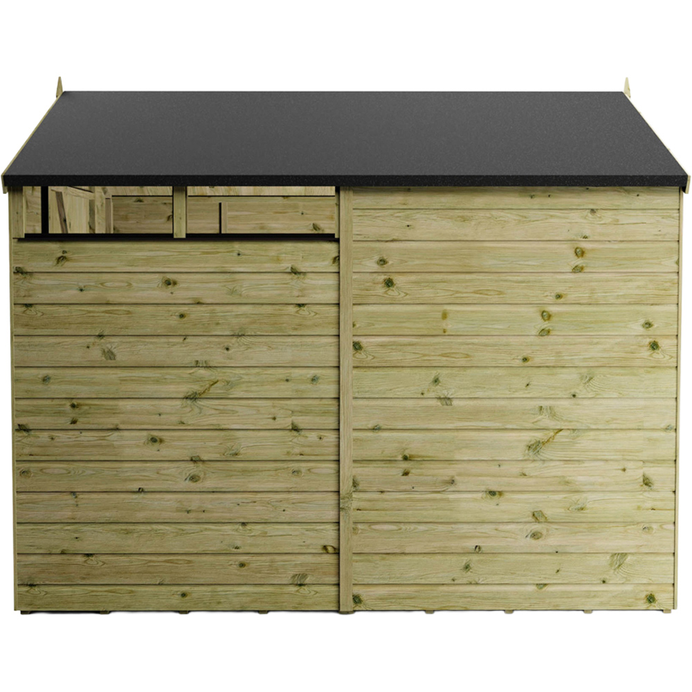 Mercia 8 x 6ft Shiplap Apex Security Shed Image 5