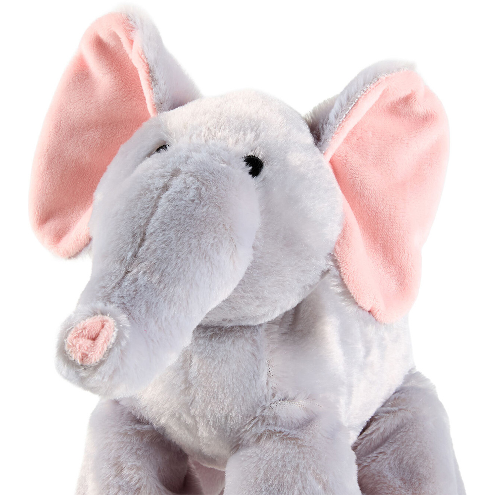Big Paws Elephant Dog Toy Grey Image 3