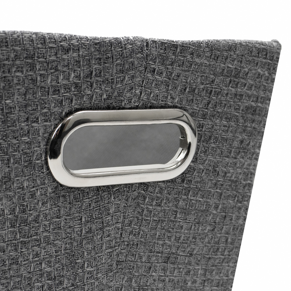 JVL Chroma Grey Magazine Storage Holder Image 6