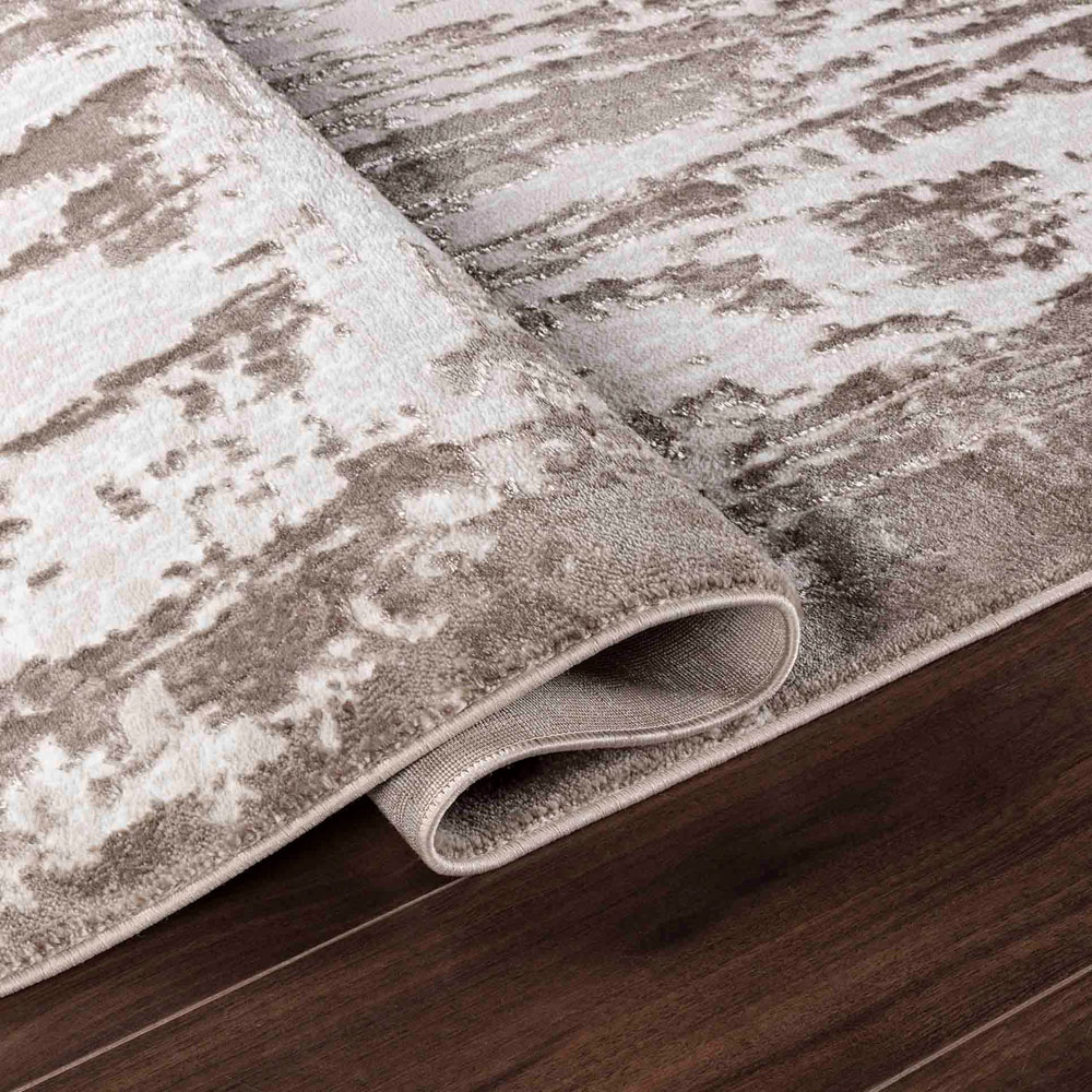 Desire Rugs Serenity Stone Abstract Abrasion Rug 60 x 220cm Image 3