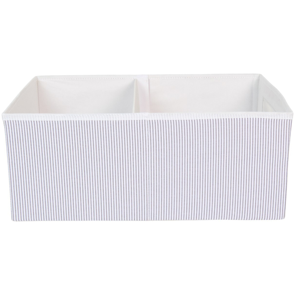 Living Solutions Drawer Organiser Grey Wide Image 3