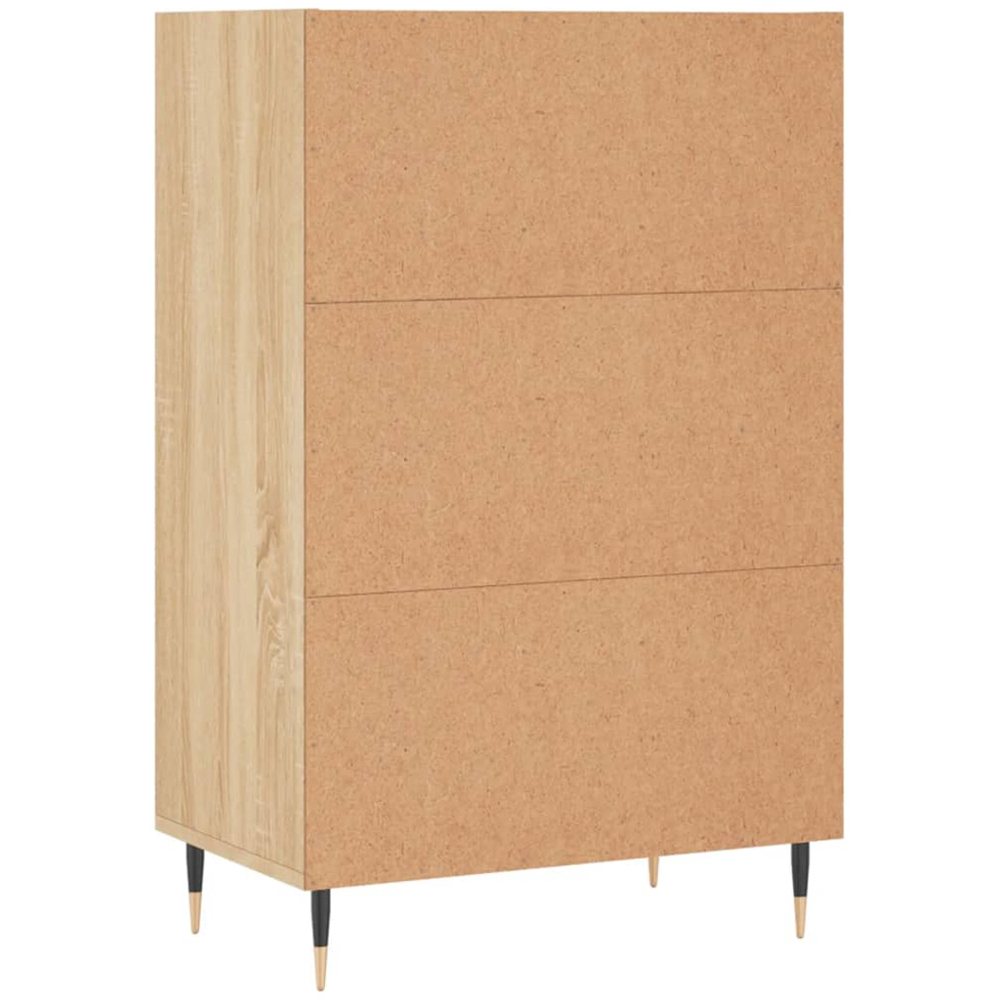 vidaXL 4 Shelf Sonoma Oak Highboard Image 6