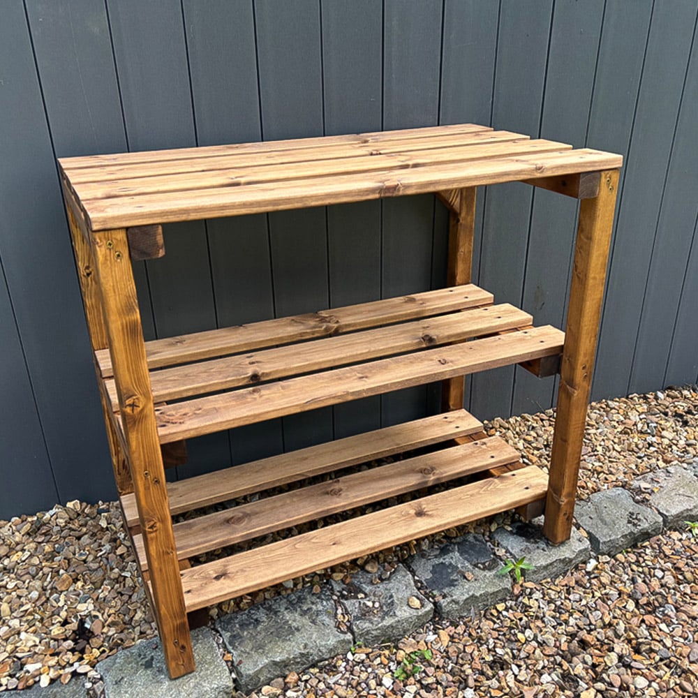 Charles Taylor Bramshall 3 Shelf Large Storage Table Image 7