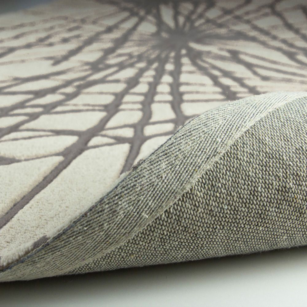 Esselle Home Aura Starburst Natural and Charcoal Rug 160 x 230cm Image 5