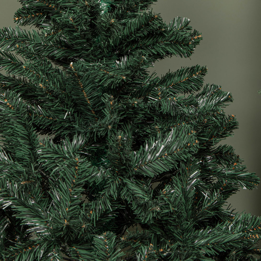 Samuel Alexander Green Artificial Christmas Tree with Green Metal Stand 5ft Image 4