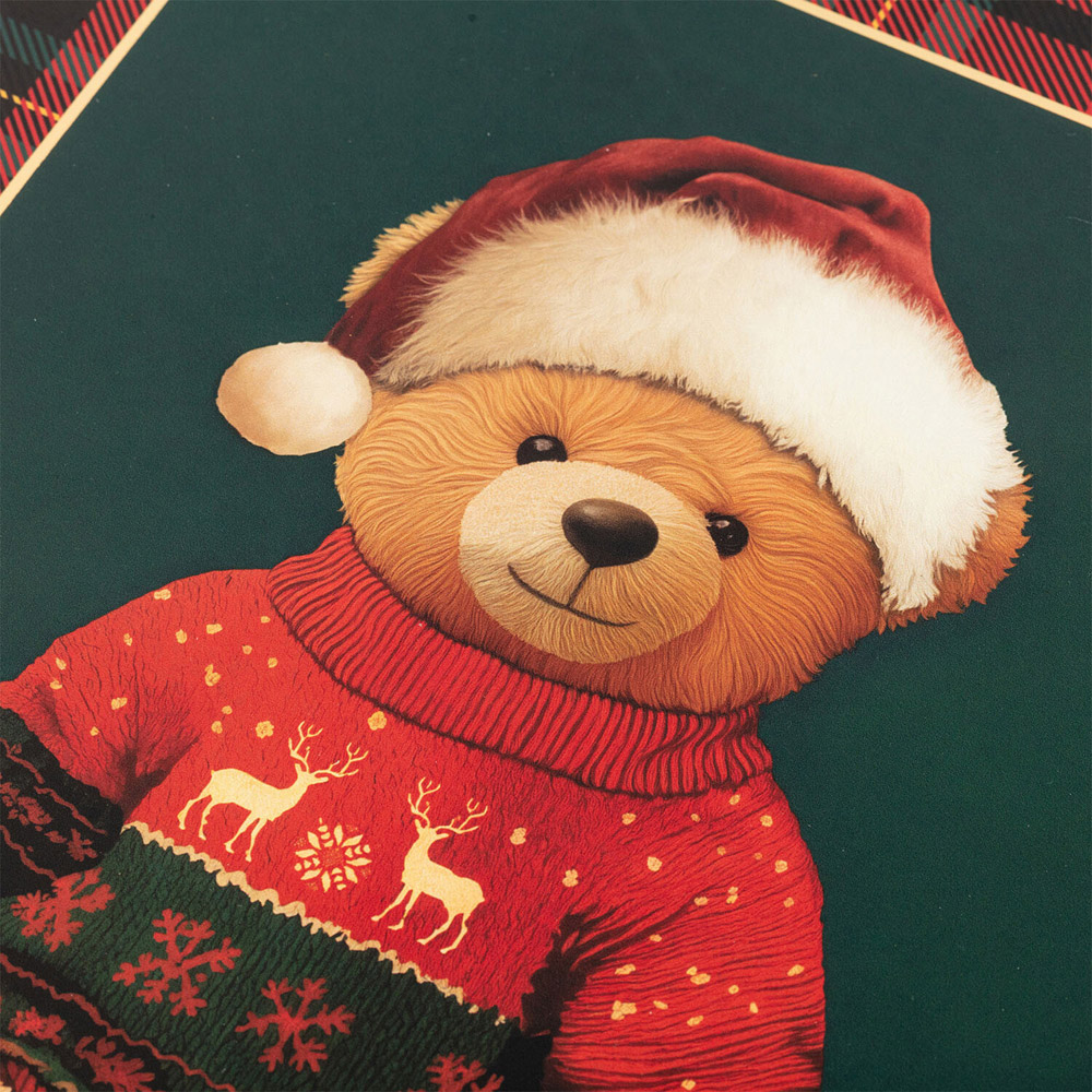 Tartan Christmas Bear Framed Print Image 5