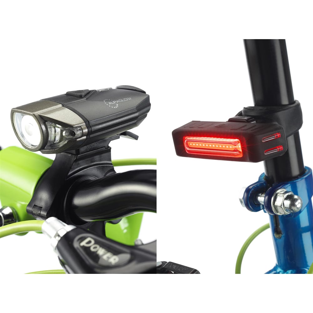 Dyzi Rechargeable Front and Rear Bike Light Set Image 3