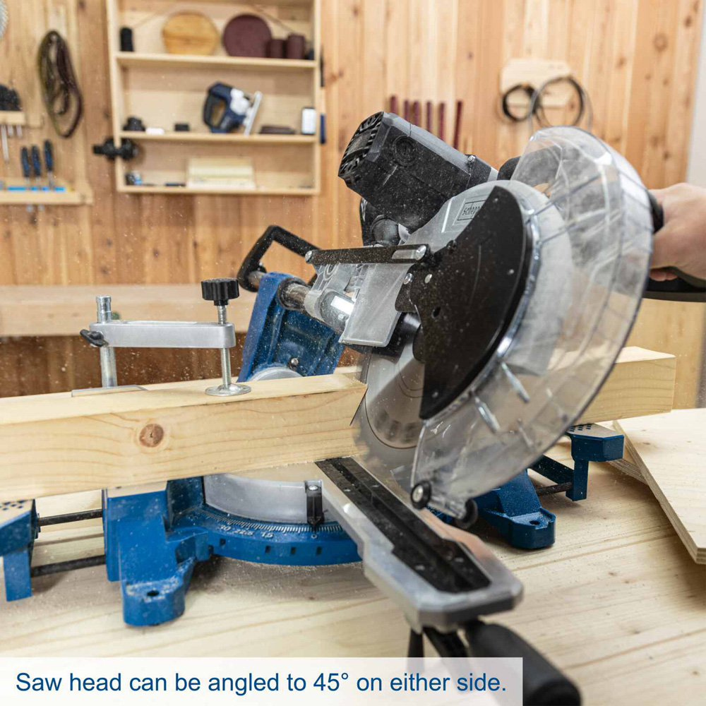 Scheppach HM140L 12 inch Sliding Mitre Saw 2000W Image 8
