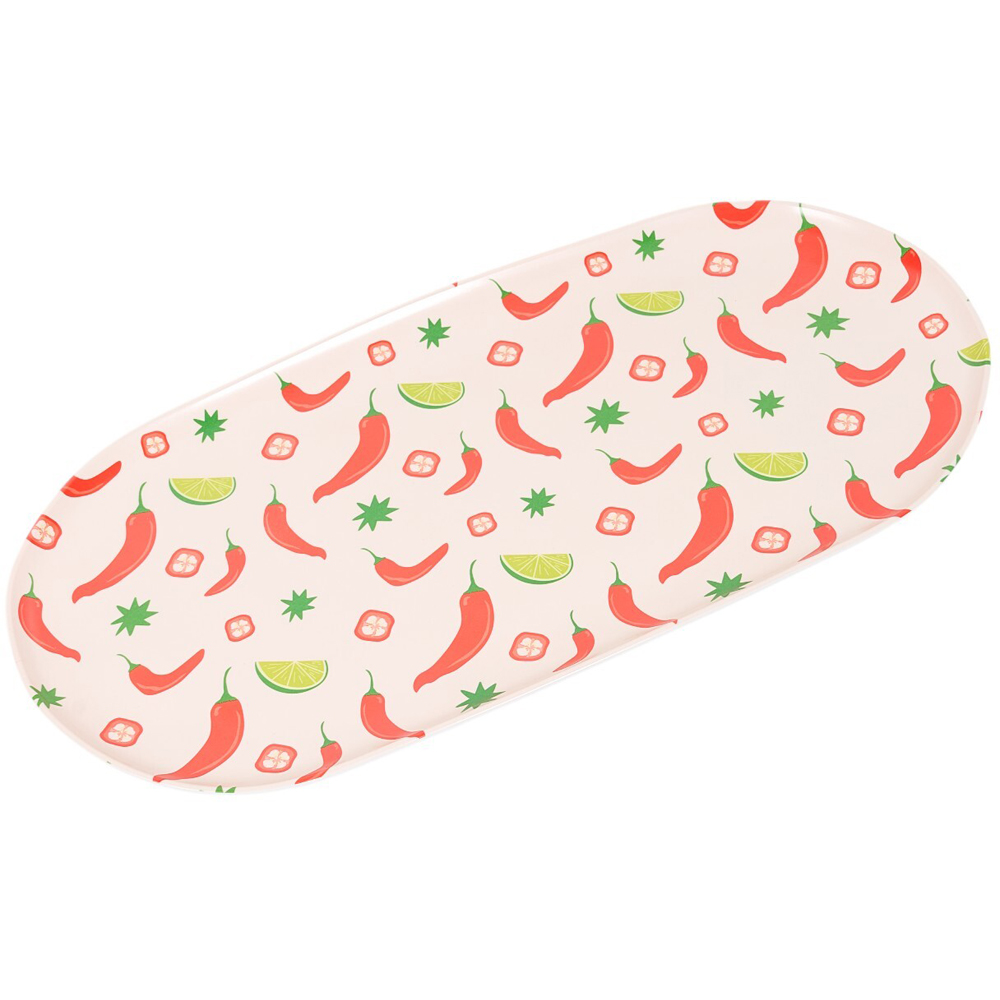 Zest and Zing Serving Platter Peach Image 4