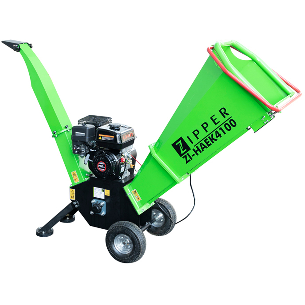 Zipper ZI-HAEK4100 196cc 100mm Petrol Wood Chipper Image 3