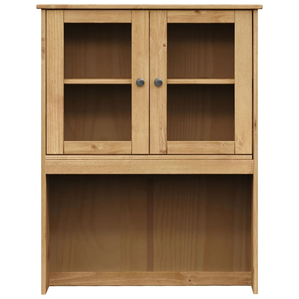 vidaXL Vigo 4 Door 2 Drawer Natural Highboard Image 9