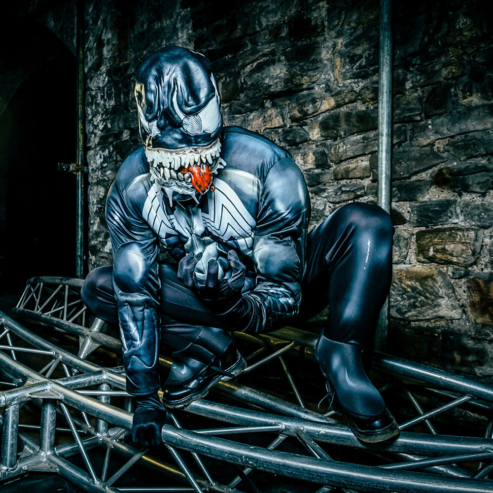 Marvel Adult Venom Halloween Costume Standard Image 3