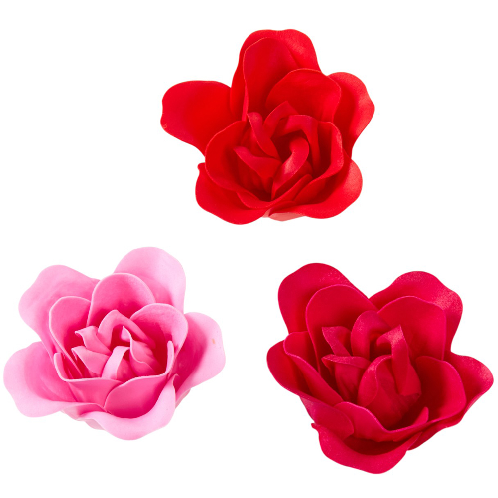 Pack of 3 Soap Roses Image 2