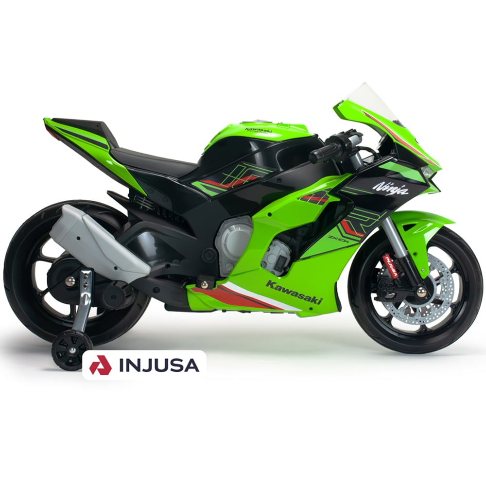 Injusa Kawasaki Ninja 12V Electric Kids Motorbike Image 2