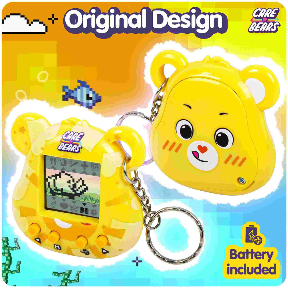 Thumbs Up Care Bears Funshine Bear Kea Kuma Digital Pet Image 6