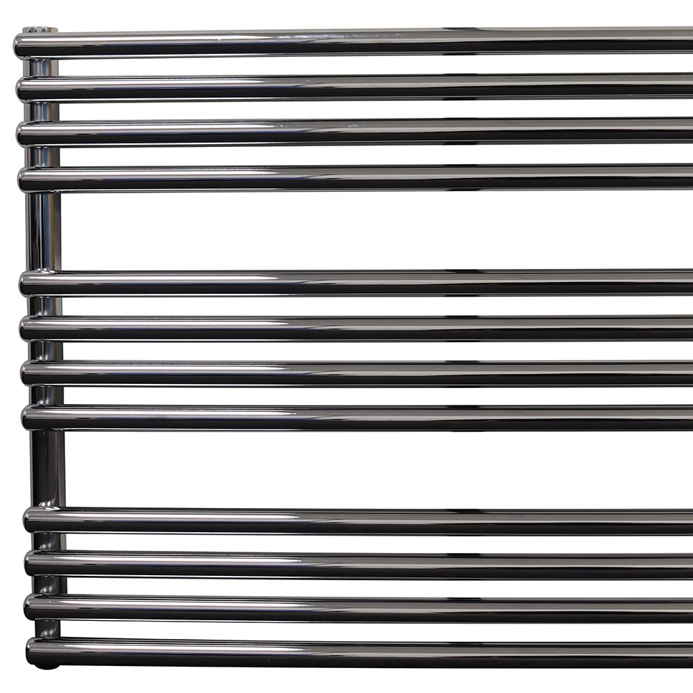Towelrads Iridio 805BTU Horizontal Chrome Towel Radiator 1000 x 600mm 236W Image 2