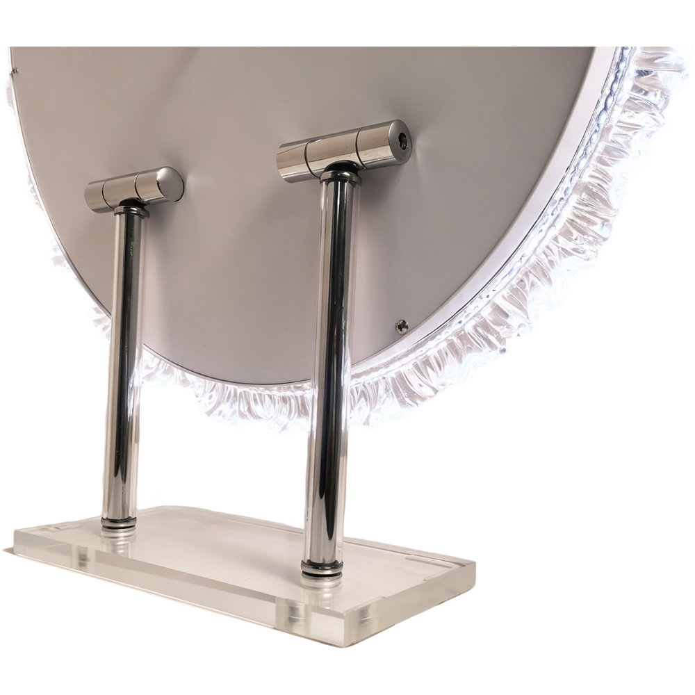 LED Flora Vanity Mirror Clear White Image 4