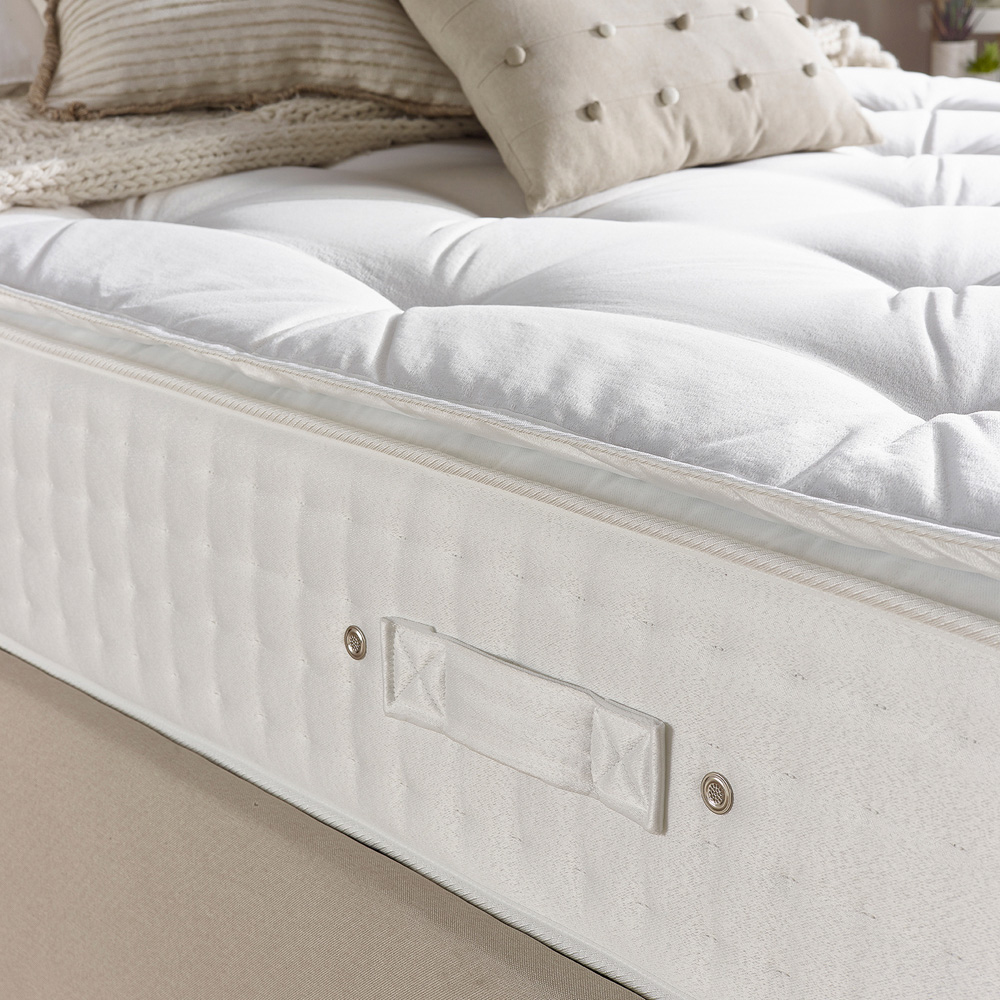 Aspire Super King Size Natural Pillow Top Pocket Mattress Image 2
