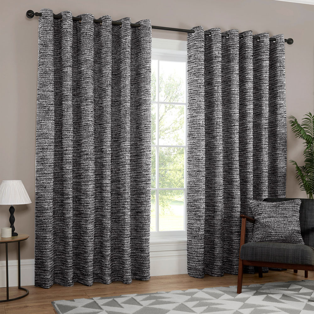 Castelia Eyelet Curtain 168 x 183cm Image 2