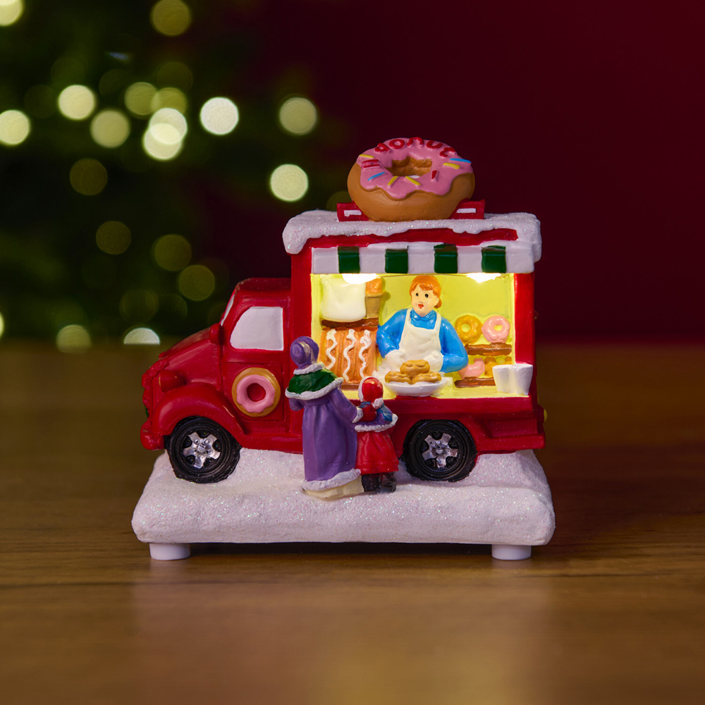 LED Christmas Truck Model Image 2