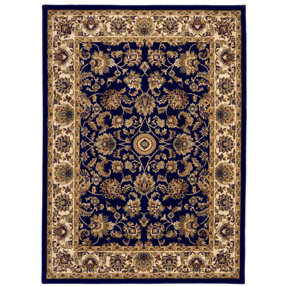 Homemaker Kellan Traditional Blue Rug 80 x 140cm Image 2