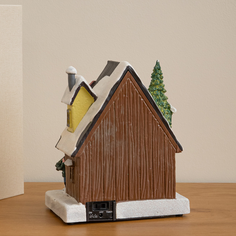 Samuel Alexander Light Up Santa's Grotto Moving Musical Christmas Scene 17cm Image 6