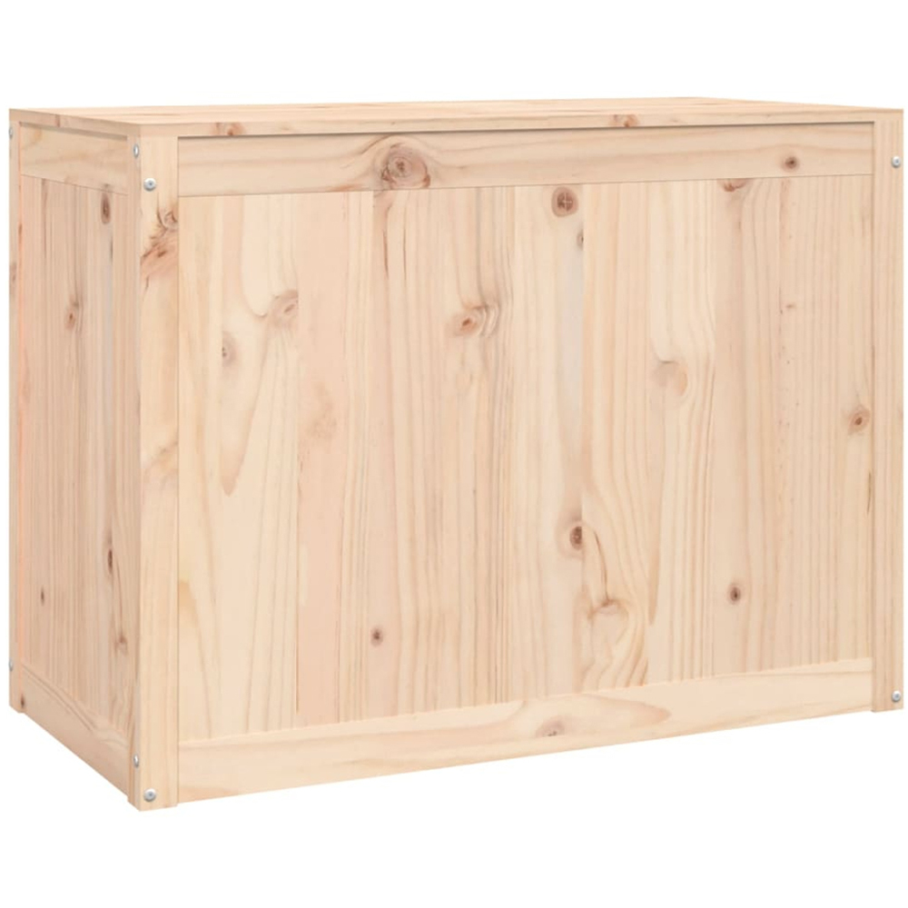 vidaXL Solid Pine Wood Laundry Basket 88.5 x 44 x 66cm Image 4