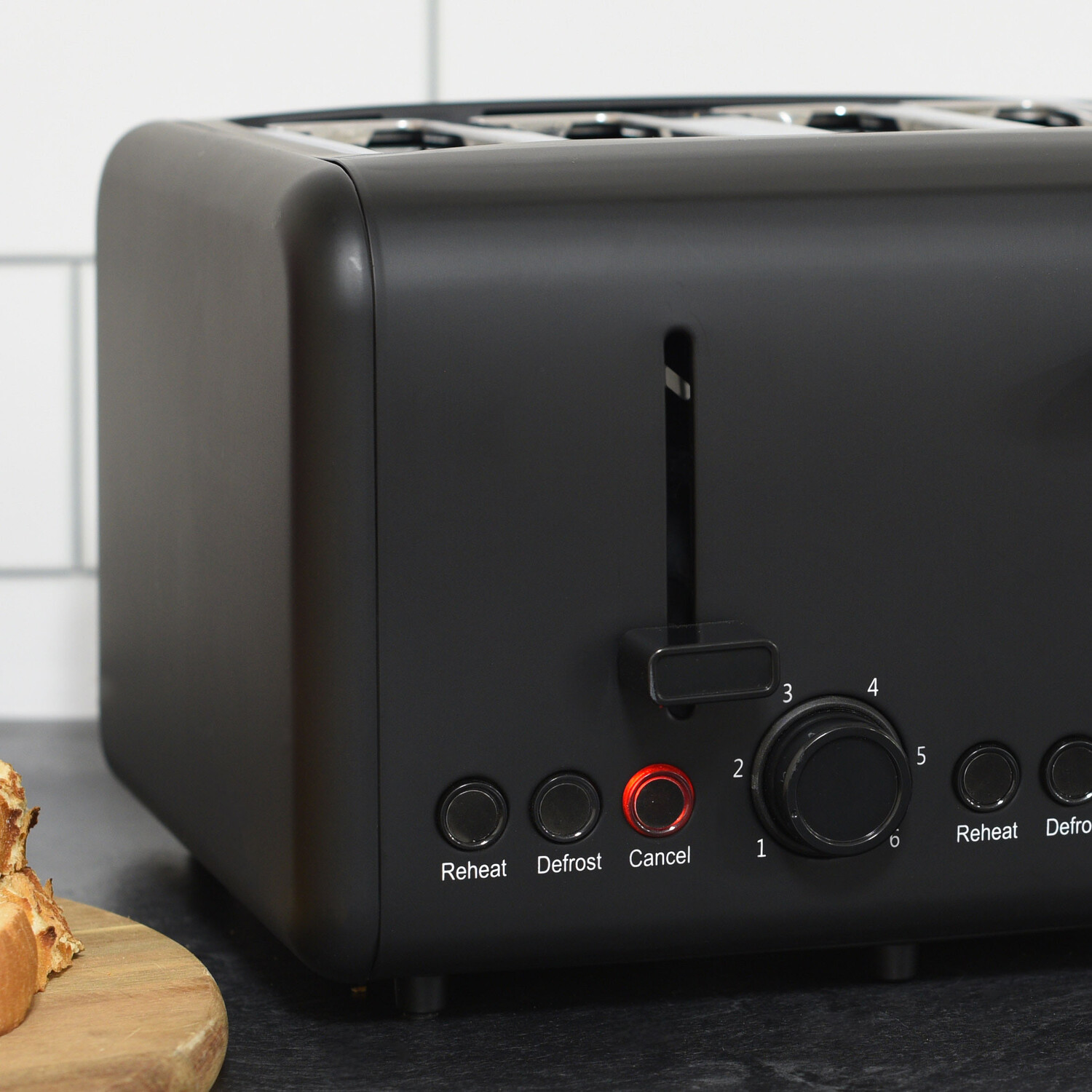 Matte black on sale toaster
