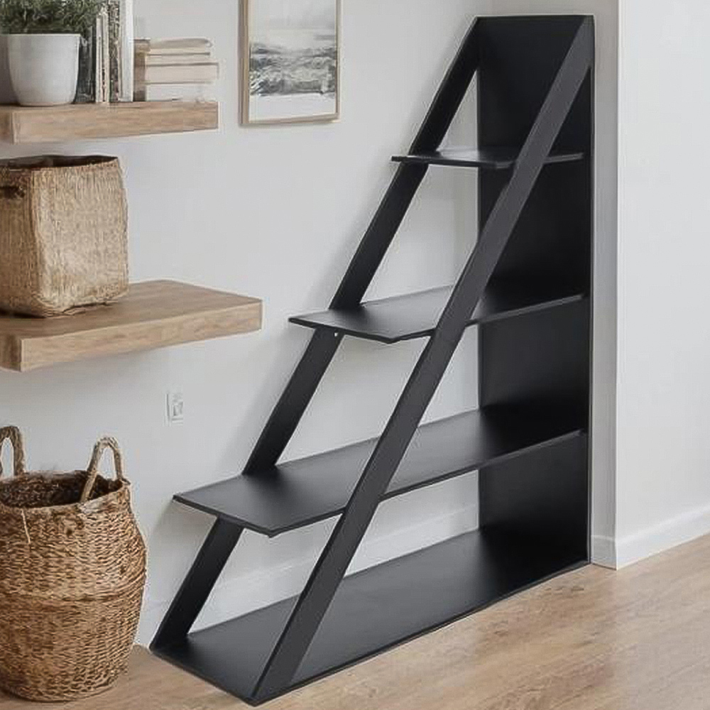 H&O Direct Triangle Ladder Bookshelf Image 1