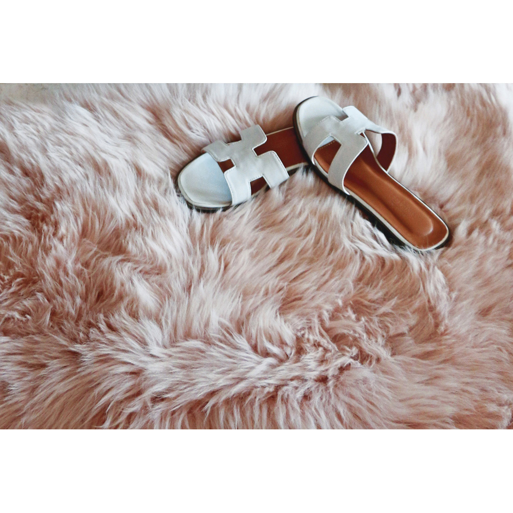 Origins Adobe Rose Genuine Sheepskin Rug 70 x 175cm Image 4