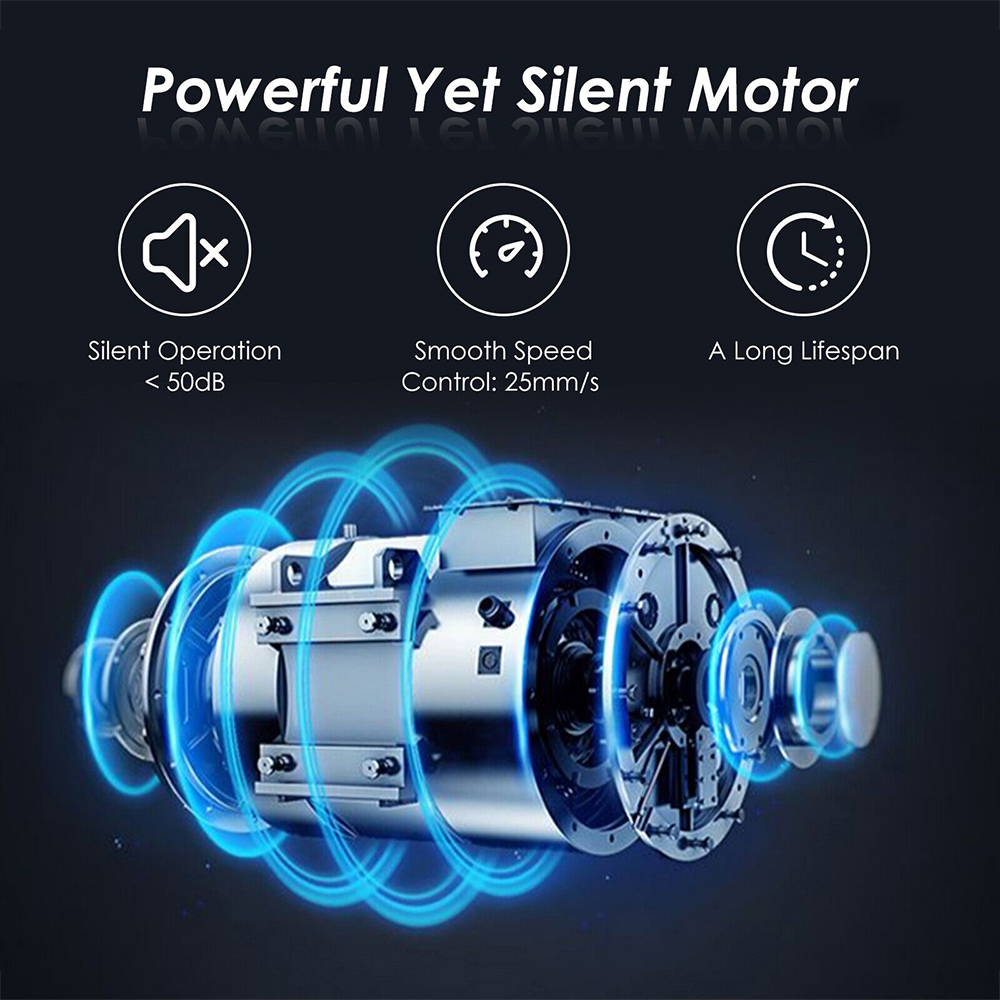 Costway Electric Height Adjustable Standing Desk Natural Image 4