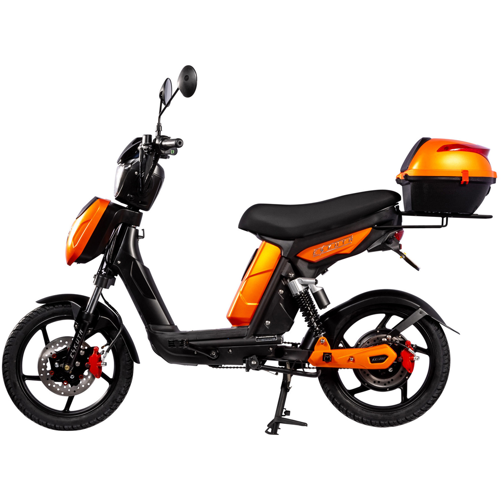 Eskuta SX-250 Voyager Matte Orange Electric Bike 48V Image 3