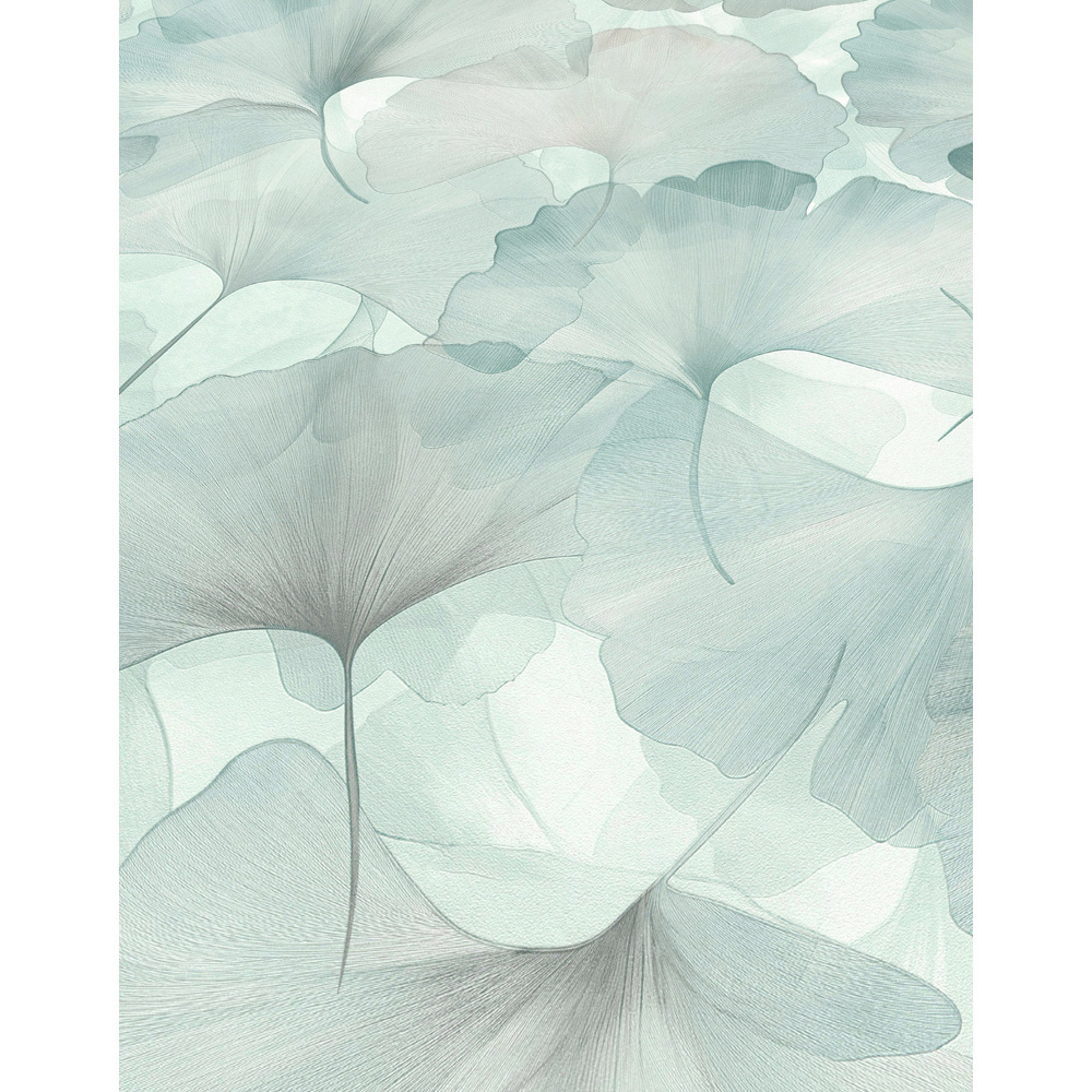Erismann Elysium Ginko Dream Blue Wallpaper Image 5