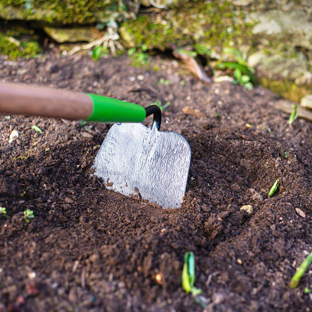 AMES Tools Carbon Steel Draw Hoe Image 2