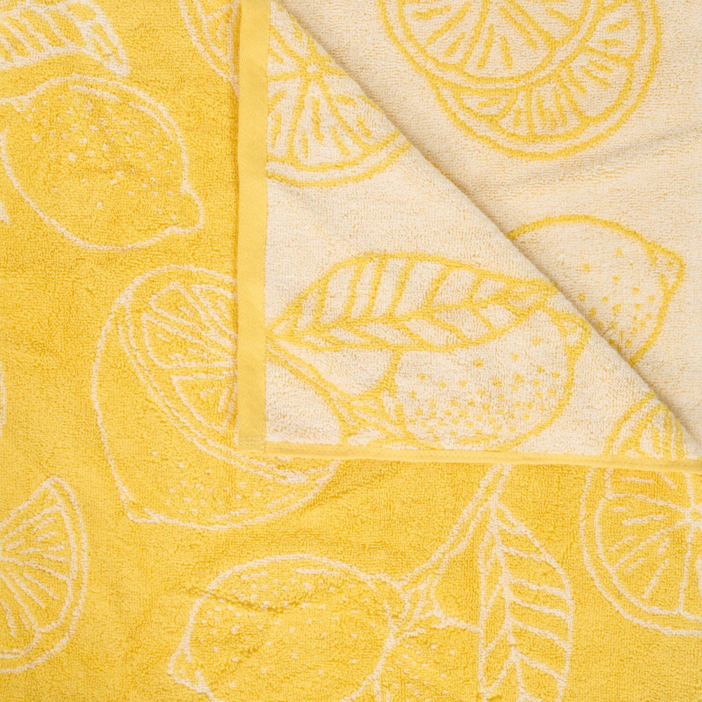 Lemon Bliss Hand Towel Yellow Image 7