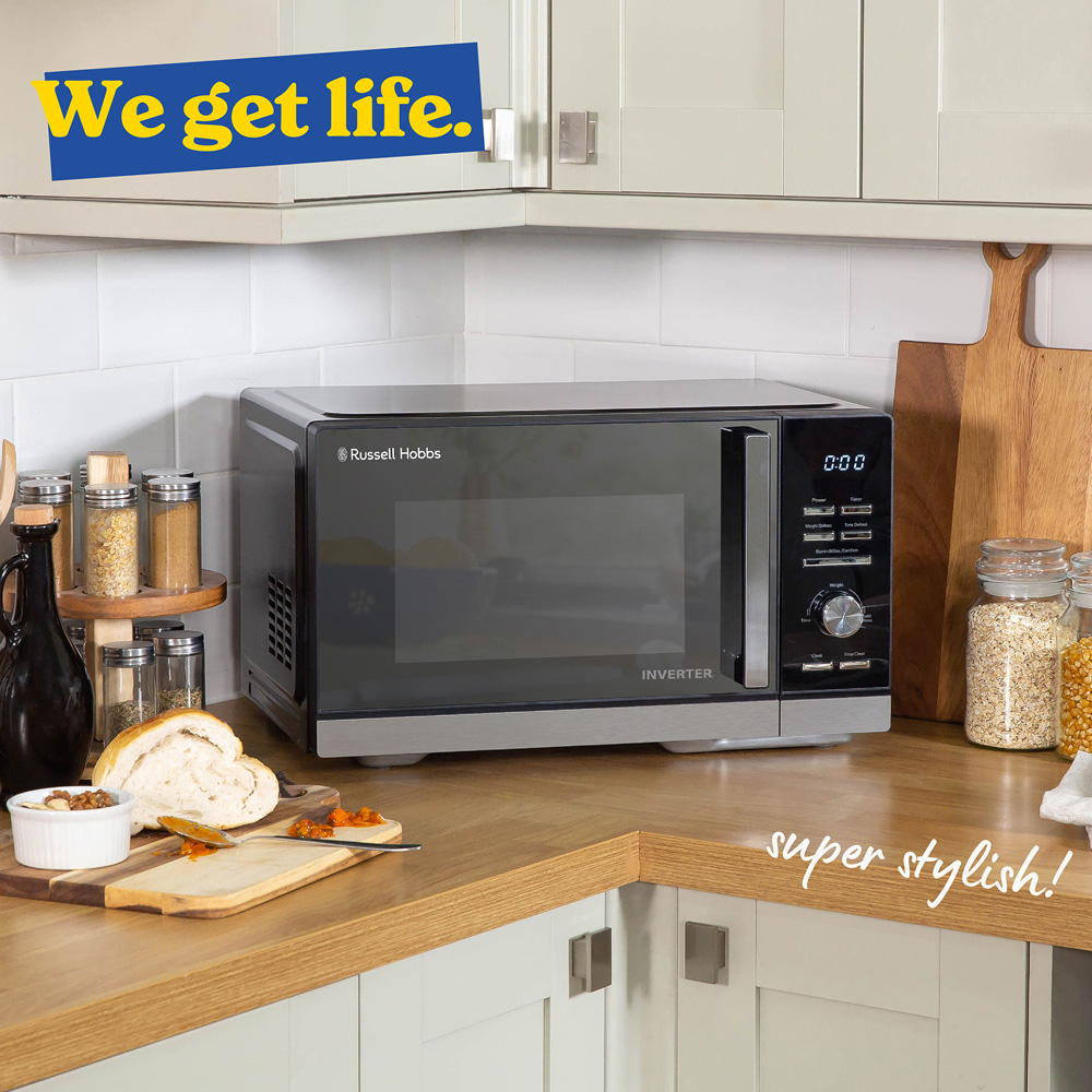 Russell Hobbs RHMI2503B Black 25L Digital Inverter Microwave 900W Image 7