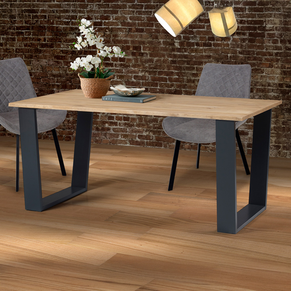 Core Products Texas 4 Seater Rectangular Dining Table Image 1