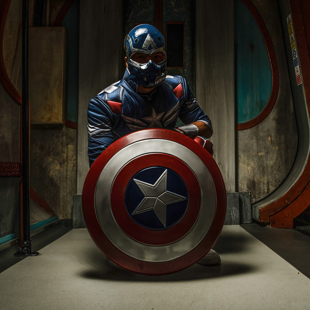 Marvel Deluxe Brave New World Captain America Adult Costume Small Image 8