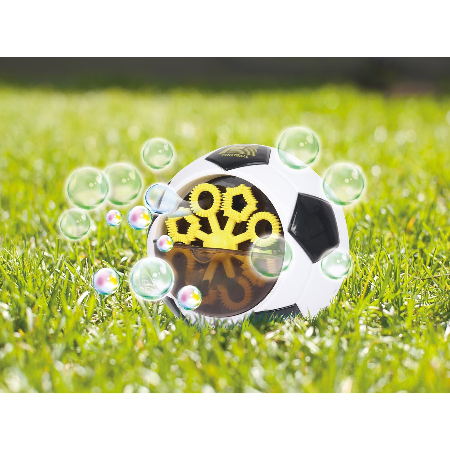 Football Bubble Machine and Solution - White Image 4