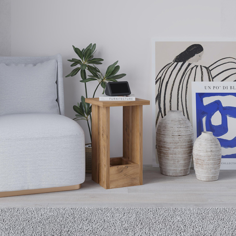 Decortie Tasos Atlantic Pine Side Table Image 4