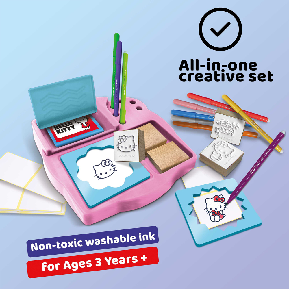 Multiprint Hello Kitty Kids Sticker Machine Set Image 3