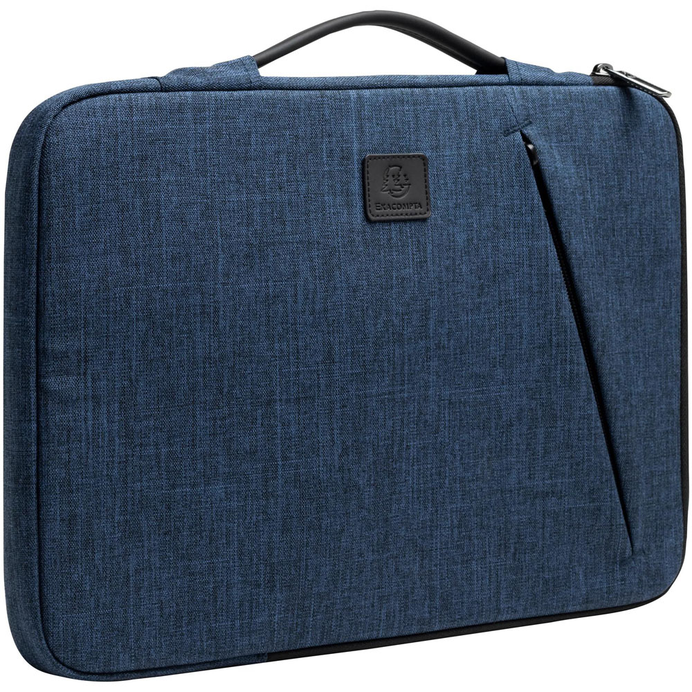 Exacompta Blue 15-16 inch Padded Laptop Sleeve Image 1