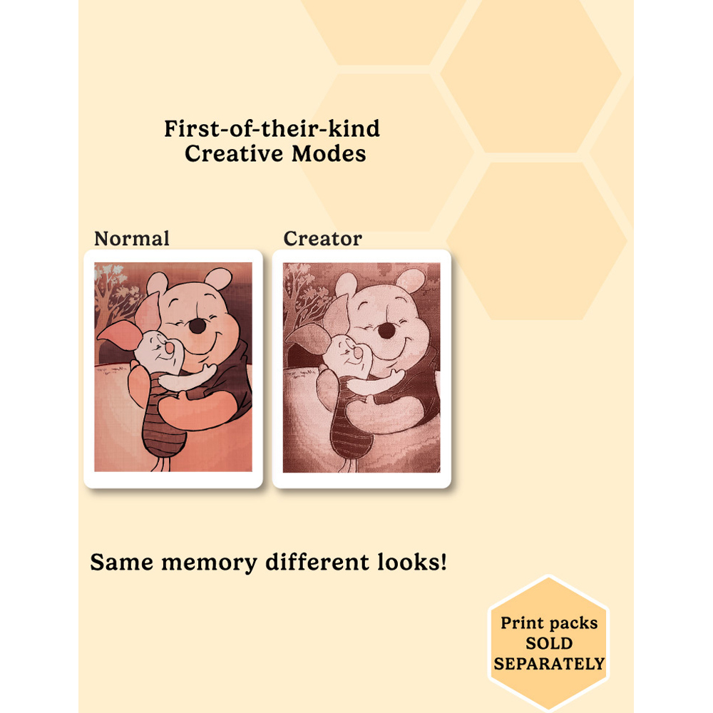 Kiimento Winnie the Pooh Kids Ink-Free Instant Print Digital Camera Image 7
