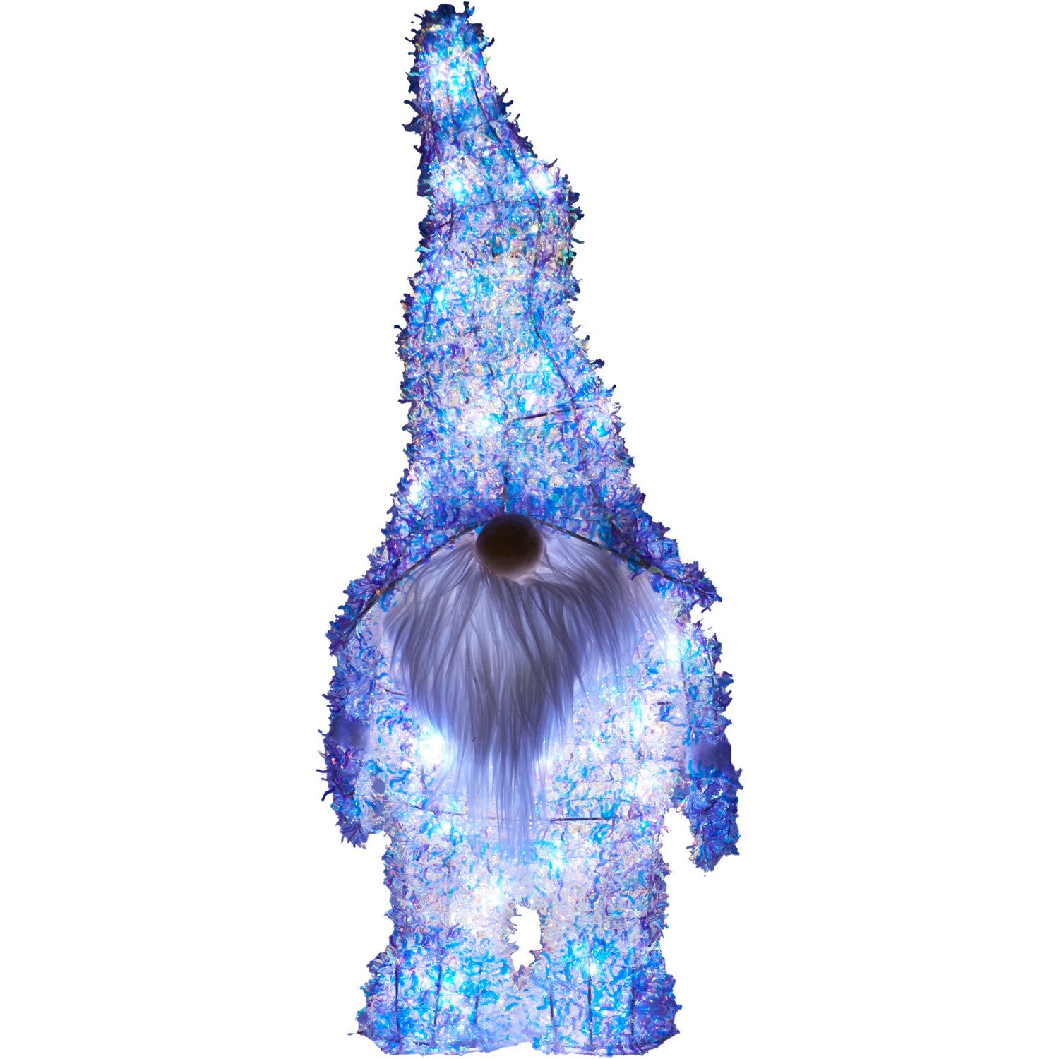 LED Iridescent Tinsel Gonk Image 3