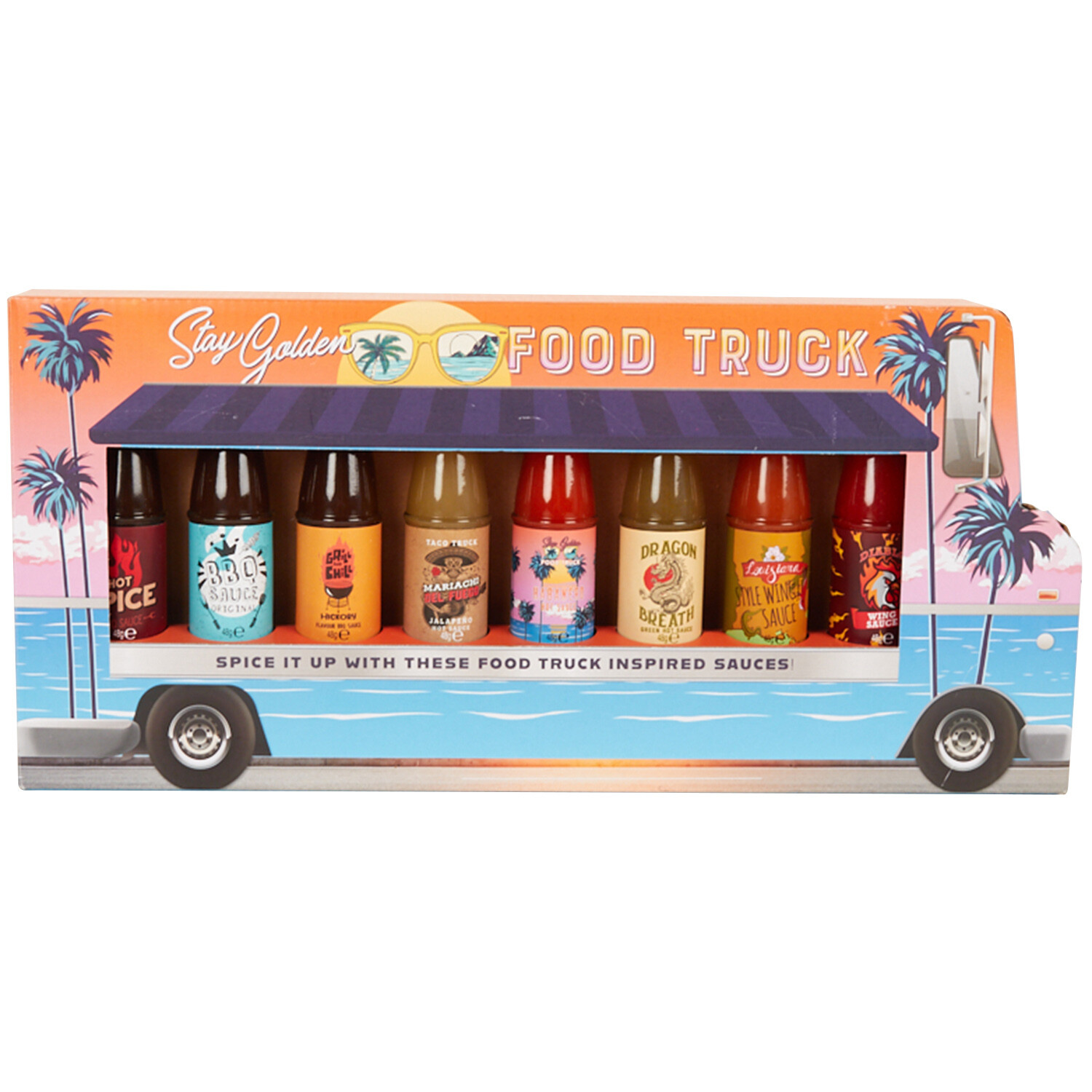 Pack of 8 Street Food Sauces Set Image 1