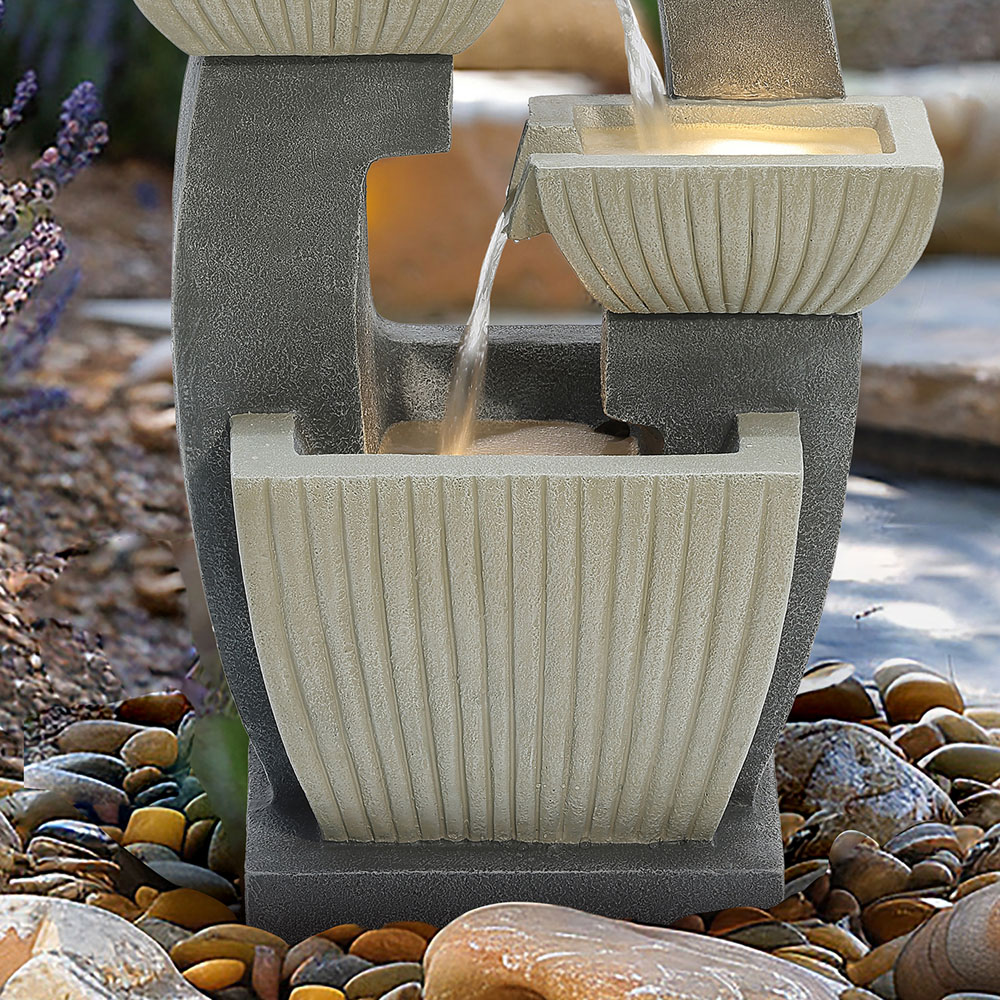 Charles Bentley Elbe Mains Powered Cascading Water Feature Image 7