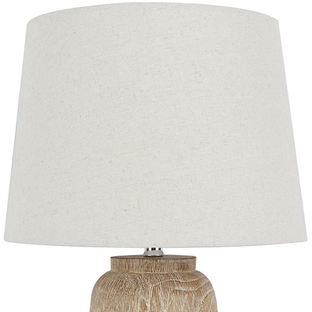Lindon Table Lamp - Neutral and White Image 2