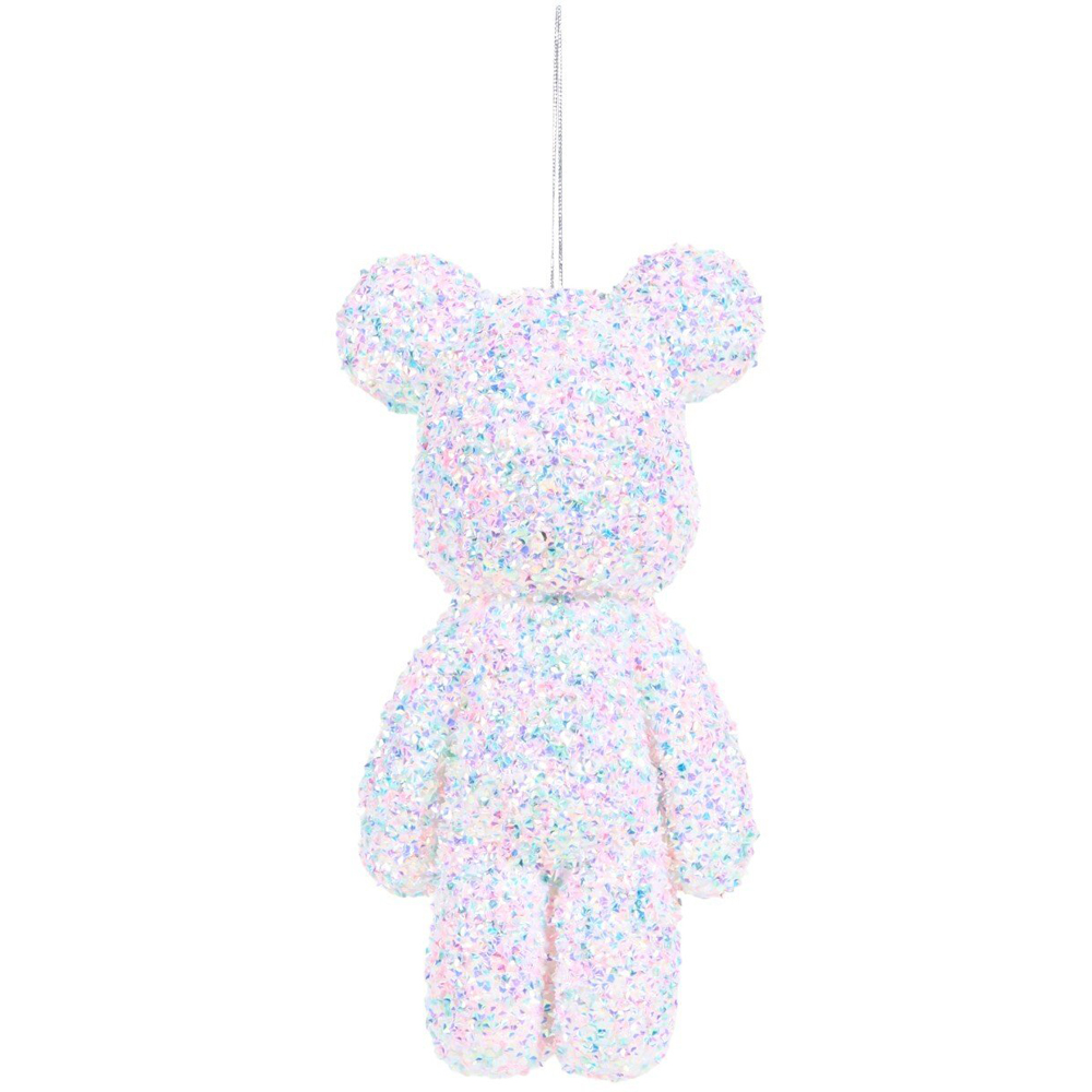 Glitter Bear DecorationMulticolour Image 5