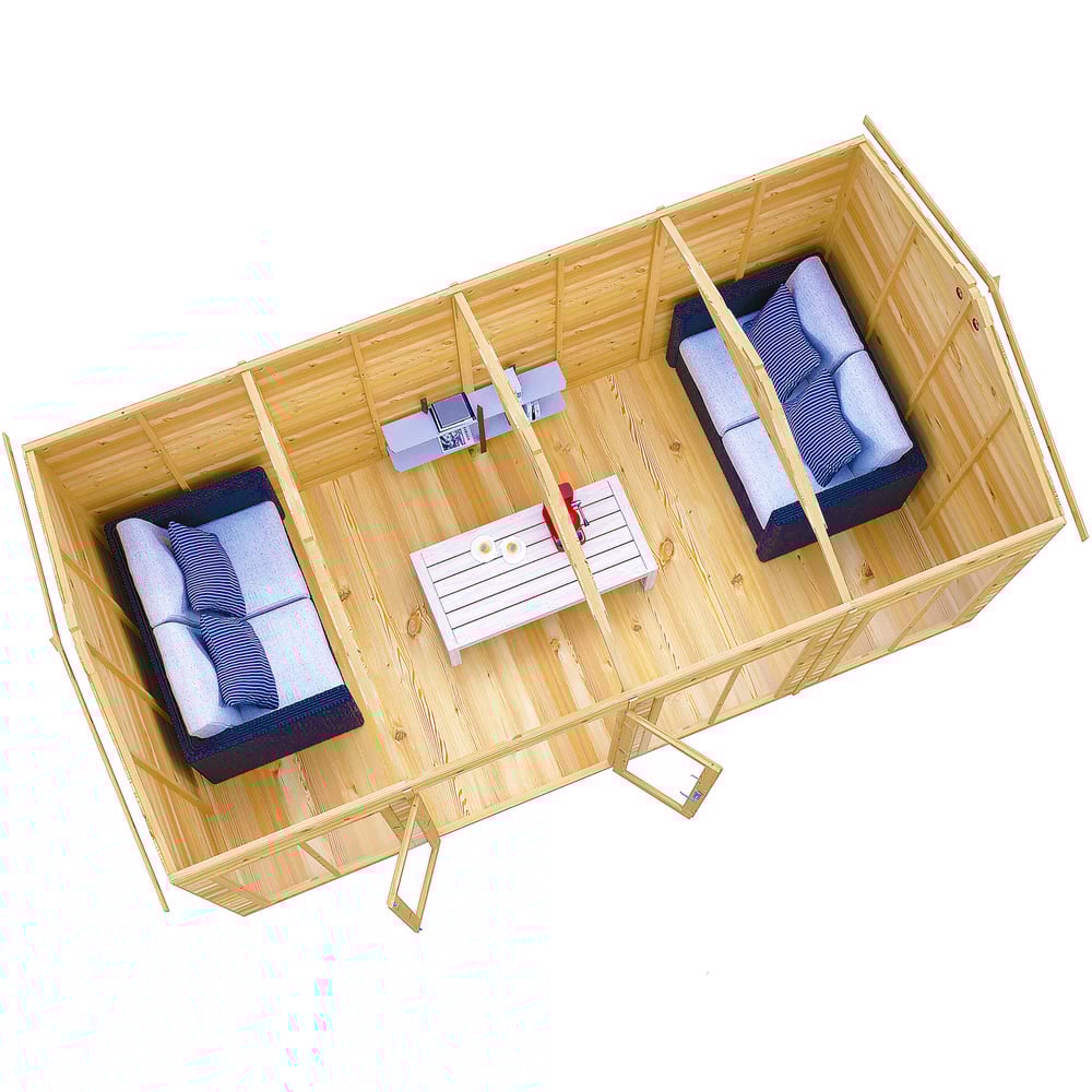 Shire GB Mayfield 16 x 8ft Summerhouse Image 4