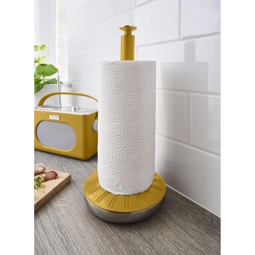 Swan Yellow Towel Pole and Mug Tree Image 6